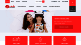 What Sabin.com.br website looked like in 2021 (4 years ago)