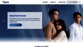 What Sctv.co.id website looked like in 2021 (2 years ago)