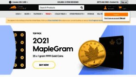 What Silvergoldbull.ca website looked like in 2021 (2 years ago)
