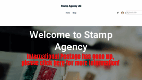 What Stampagency.co.nz website looked like in 2021 (2 years ago)