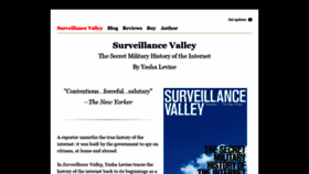 What Surveillancevalley.com website looked like in 2021 (2 years ago)