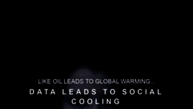 What Socialcooling.com website looked like in 2021 (2 years ago)