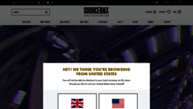 What Sourcebmx.com website looked like in 2021 (2 years ago)