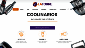 What Supermercadoslatorre.com website looked like in 2021 (2 years ago)