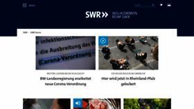What Swr.de website looked like in 2021 (2 years ago)