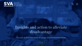 What Socialventures.com.au website looked like in 2021 (2 years ago)