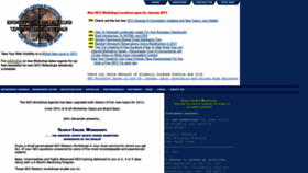 What Searchengineworkshops.com website looked like in 2021 (2 years ago)