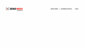 What Sendwishonline.com website looked like in 2021 (2 years ago)