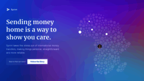 What Sendsprint.com website looked like in 2021 (2 years ago)