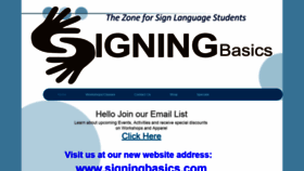What Signingbasics.vpweb.com website looked like in 2021 (2 years ago)