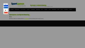 What Sportlemon.us website looked like in 2021 (2 years ago)