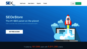 What Seoestore.net website looked like in 2021 (2 years ago)