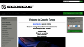 What Scosche.eu website looked like in 2021 (2 years ago)