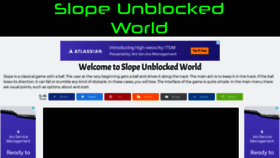 What Slopeunblockedworld.com website looked like in 2021 (2 years ago)