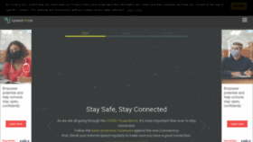 What Speedof.me website looked like in 2021 (2 years ago)