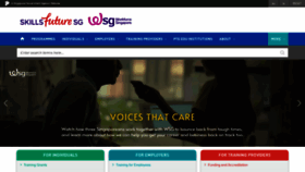What Ssg-wsg.gov.sg website looked like in 2021 (2 years ago)