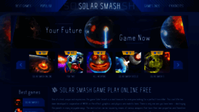 What Solarsmashgame.com website looked like in 2021 (2 years ago)