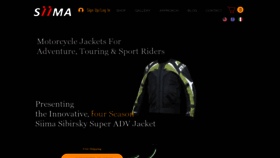 What Siimajackets.com website looked like in 2021 (2 years ago)