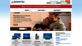 What Shentel.com website looked like in 2021 (2 years ago)