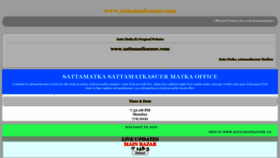 What Sattamatkasuer.com website looked like in 2021 (2 years ago)