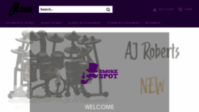 What Smoke-spot.com website looked like in 2021 (3 years ago)
