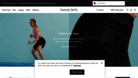 What Sweatybetty.com website looked like in 2021 (2 years ago)
