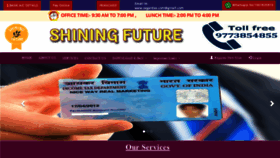 What Sdshiningdigital.com website looked like in 2021 (2 years ago)
