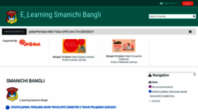 What Sman1bangli.melajah.id website looked like in 2021 (2 years ago)