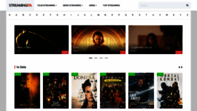 What Streamingita.net website looked like in 2021 (2 years ago)