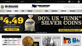 What Sdbullion.com website looked like in 2021 (2 years ago)