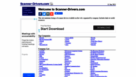 What Scanner-drivers.com website looked like in 2021 (2 years ago)