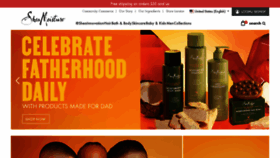 What Sheamoisture.com website looked like in 2021 (2 years ago)