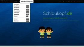 What Schlaukopf.de website looked like in 2021 (2 years ago)