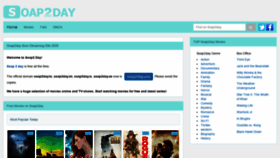 What Soap2day.uno website looked like in 2021 (2 years ago)