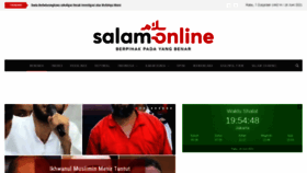 What Salam-online.com website looked like in 2021 (2 years ago)