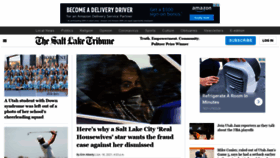 What Sltrib.com website looked like in 2021 (2 years ago)