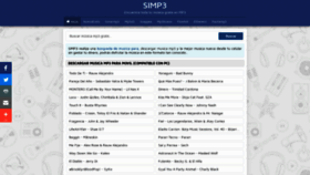 What Simp3.cc website looked like in 2021 (2 years ago)
