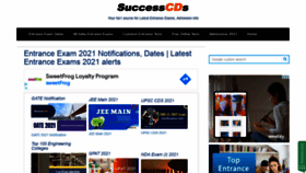 What Successcds.net website looked like in 2021 (2 years ago)
