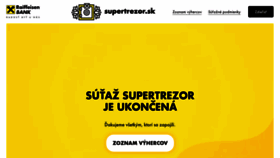 What Supertrezor.sk website looked like in 2021 (2 years ago)