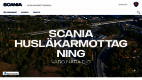 What Scaniahalsocenter.se website looked like in 2021 (2 years ago)