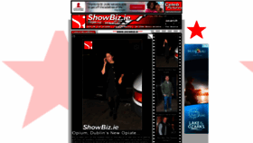 What Showbizireland.com website looked like in 2021 (2 years ago)