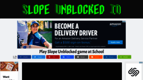 What Slopeunblocked.io website looked like in 2021 (2 years ago)