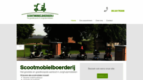 What Scootmobielboerderij.nl website looked like in 2021 (2 years ago)