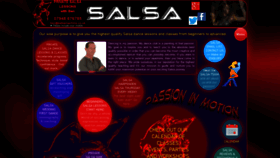 What Salsamachine.co.uk website looked like in 2021 (2 years ago)