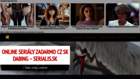 What Serialis.sk website looked like in 2021 (2 years ago)