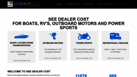 What Seedealercost.com website looked like in 2021 (2 years ago)