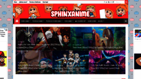 What Sphinxanime.com website looked like in 2021 (2 years ago)