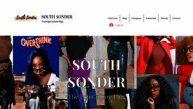 What Southsonder.com website looked like in 2021 (2 years ago)