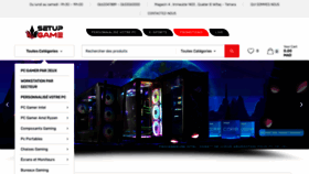 What Setupgame.ma website looked like in 2021 (2 years ago)