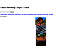 What Shootingsnipergames.com website looked like in 2021 (2 years ago)